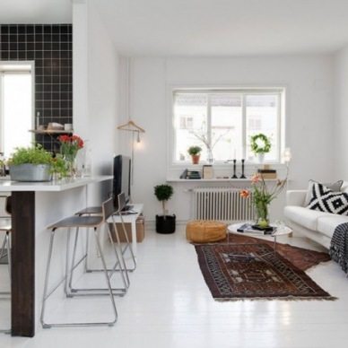 Nowoczesne skandynawskie mieszkanie z elementami klasycznych dodatków,czyli poniedziałkowe zakupy on-line