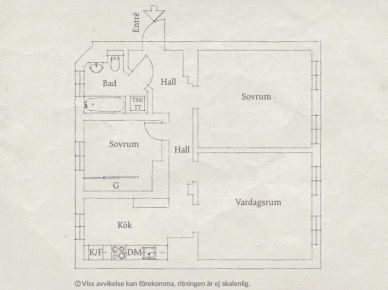 Rozkład mieszkania w skandynawskim stylu (28118)