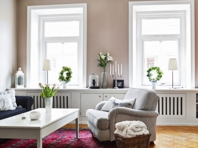 Mieszkanie w stylu skandynawskim z nutką glamour (22289)