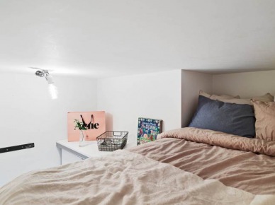 Jak urządzić przytulną i wygodną sypialnię na antresoli w małym mieszkaniu ? (24473)
