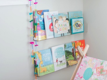 Półki na książki w pokoju dziecięcym (49372)