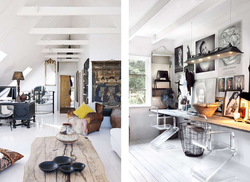 Vintage and Ethnic house by designer and interior Marie Olsson