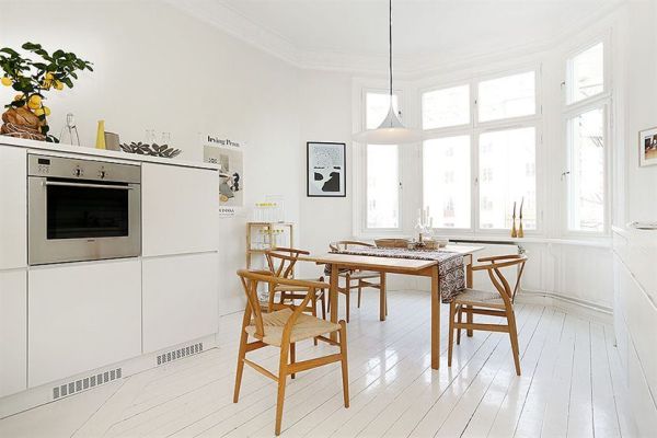 Jak urządzić biała kuchnię w minimalistycznym stylu skandynawskim ?
