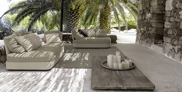 Modern patio furniture