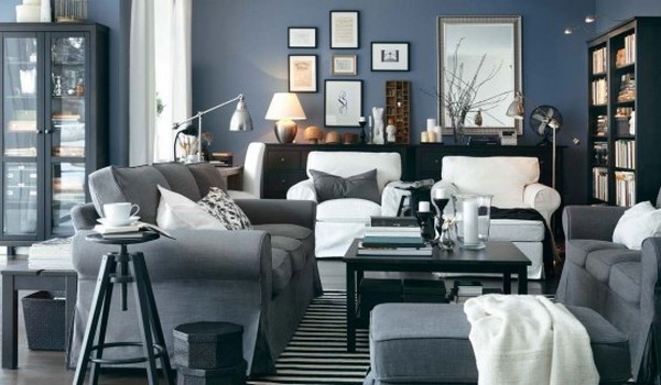 Najlepsze salony z Ikei 2012