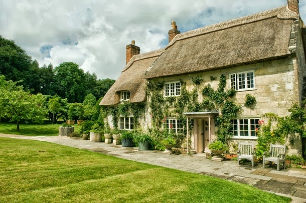 Angielski dom na wsi