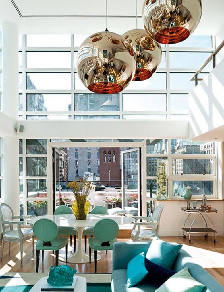 Poniedziałkowe smaczki: nowojorski loft - eklektyczne wnętrze, które nie daje o sobie zapomnieć! ()