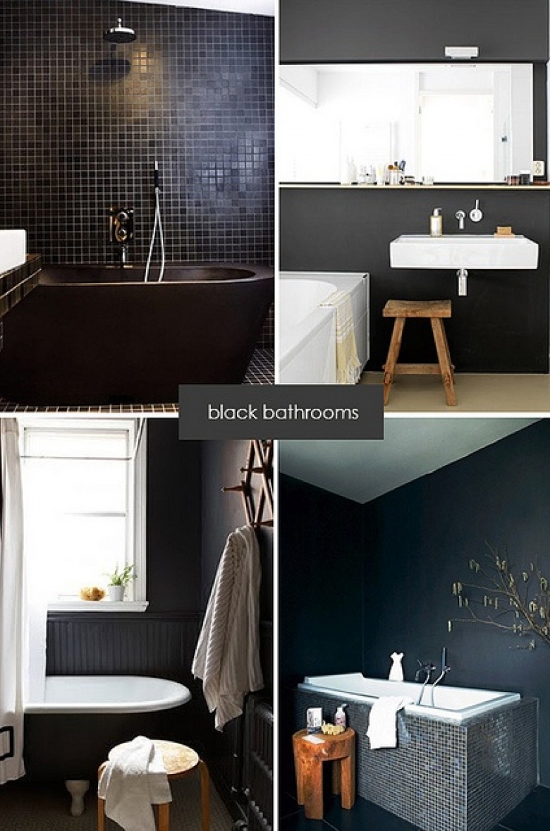 Jak urządzić łazienkę w czerni - piękne aranżacje pełne elegancji i klasy ()