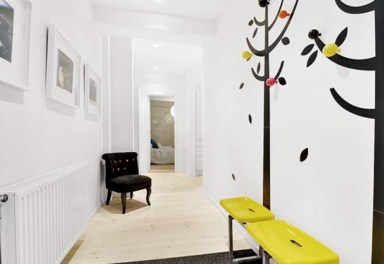 Ciekawy i nowatorski pomysł na otwartą przestrzeń w mieszkaniu,czyli tour po szwedzkim apartamencie ()