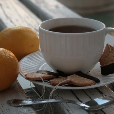 Cytrynowo-imbirowe ciasteczka do zimowej herbaty