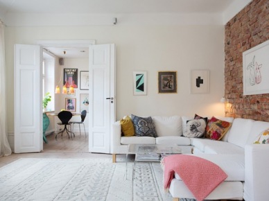 Odważne zestawienia dekoracji we wnętrzach, czyli jak oryginalnie urządzić mieszkanie w skandynawskim stylu - poniedziałkowe zakupy online.