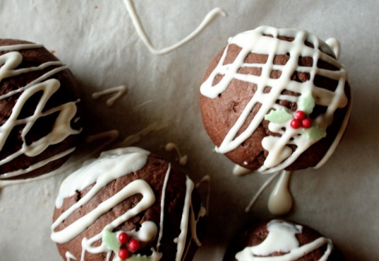 Muffiny pachnące świętami..coś czekoladowego z domieszką magicznych przypraw ()