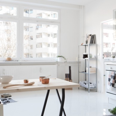 Dla zwolenników czystej formy, czyli mieszkanie totalnie minimalistyczne!