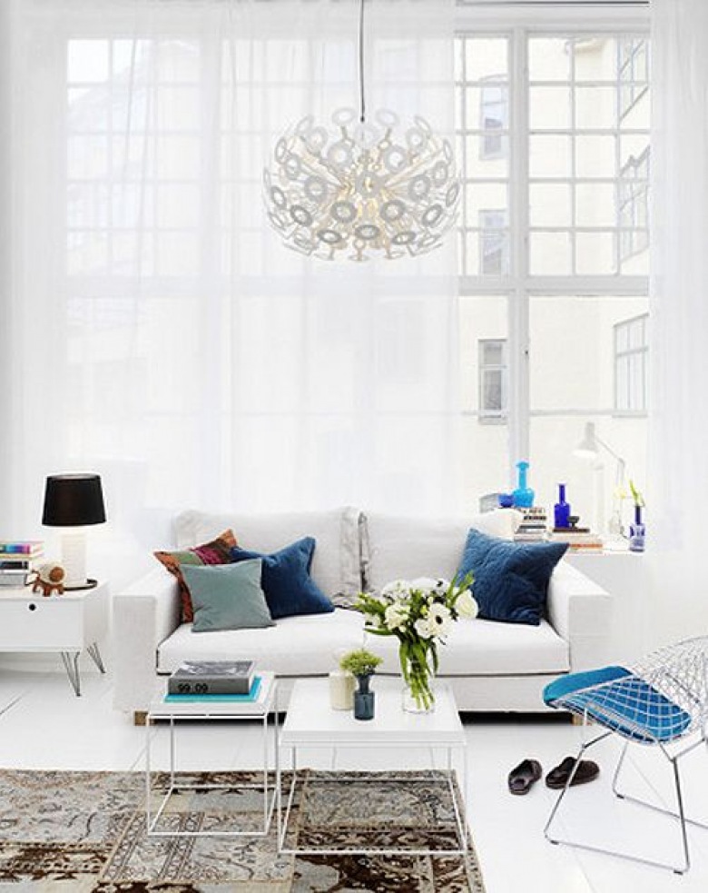 Trzy style w trzech salonach - meble i dekoracje w stylu skandynawskim, industrialnym i mieszanym na zakupach online. ()