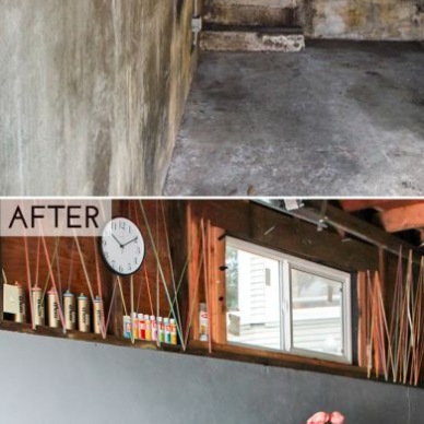 Garaż before & after, czyli jak maksymalnie inspirująco wykorzystać potencjał pomieszczenia gospodarczego!