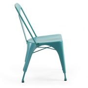 LaForma :: Krzesło metalowe Malibu turkusowe - wzór 3
