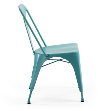 LaForma :: Krzesło metalowe Malibu turkusowe - wzór 3 (48)