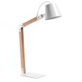 Biała lampka na biurko LaForma Andra biała R05