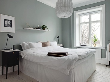 Sypialnia w stylu skandynawskim (48462)
