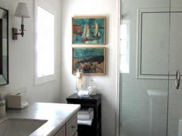 Łazienki w stylu śródziemnomorskim - niebieskie łazienki zdjęcia i inspiracje | Lovingit (9483)