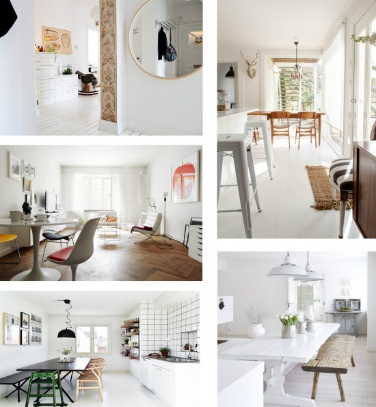 Białe podogi , drewniane podłogi,skandynawska kuchnia,skandynawski styl,sandynawskie wnętrza