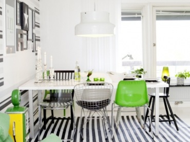 Zielone krzesła,czarne krzesła,metalowe krzesła,skandynawska jadalnia (33137)