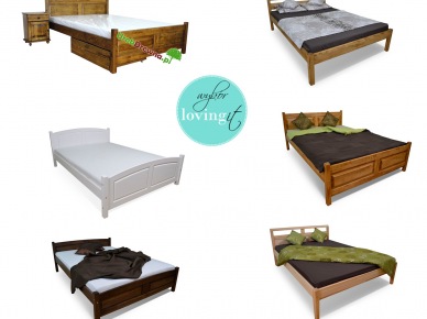 Drewniane łóżka (51283)