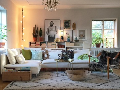 Mieszkanie z bardzo oryginalną sypialnią, czyli wnętrza tygodnia z instagramu