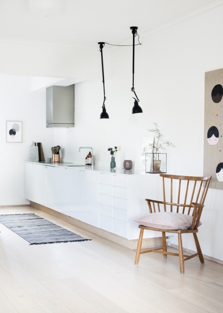Biała kuchnia w minimalistycznym stylu