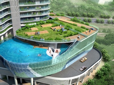 Glass-Balcony-Pools-at-Aquaria-Grande-Residential-1-Glass-Balcony-Pools-at-Aquaria-Grande-Residential-wiszące baseny,balkonowe baseny,INDIE,Bombaj,najpiękniejsze baseny świata (32814)