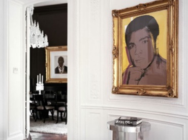  Lenny Kravitz otworzył swoje studio wnętrz dekoracja Kravtz Projekt  2003 roku. Dekorowanie jego rezydencji w Paryżu...