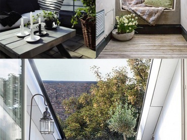 inspiracje z balkonami i małymi tarasami