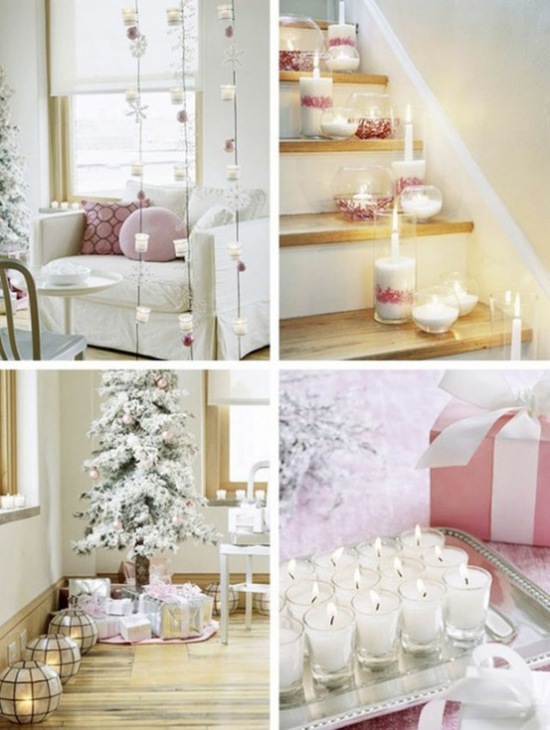 Białe dekoracje na Święta