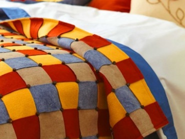 Narzuty na łóżko patchwork (31129)