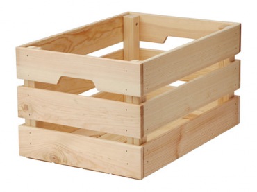 Drewniana skrzynka IKEA (53385)