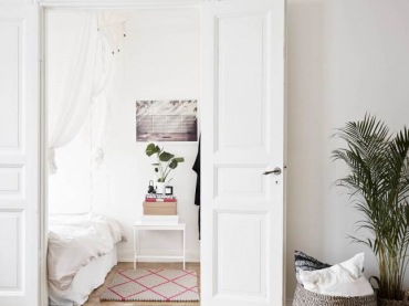 elegancko, prosto i estetycznie, czyli wysublimowana wersja mieszkania w stylu skandynawskim. Basza kolorów bliska...
