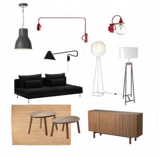 Czarna lampa pendant,metalowa lampa wisząca w stylu industrialnym,nowoczesna czarna lampa wiszaca,modne lampy do salonu i sypialni,czerwone kinkiety,czerwony kinkiet na wysięgniku,czarny kinkiet z ruchomym ramieniem,modne kinkiety na ścianę,stoja