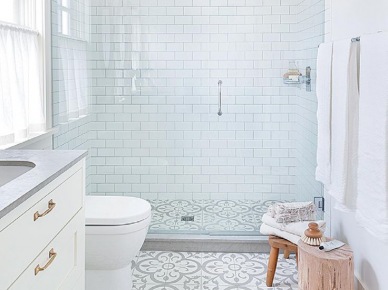 10 wyjątkowo ciekawych pomysłów na aranżację łazienki w stylu skandynawskim, rustykalnym, eklektycznym oraz nowoczesnym :)