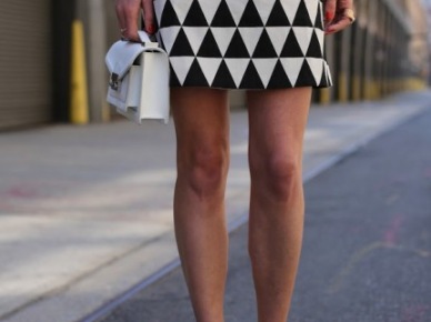 Sukienka w geometryczne wzory. Trendy 2013 | Lovingit (15716)