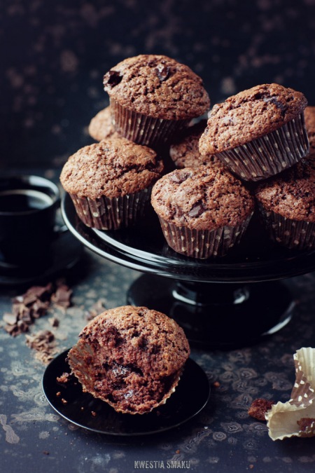 Muffiny czekoladowe - Przepis
