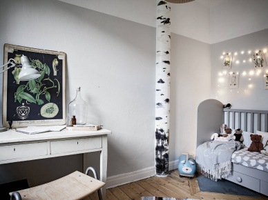 Pomysł na pokój dla dziecka w stylu skandynawskim (48453)