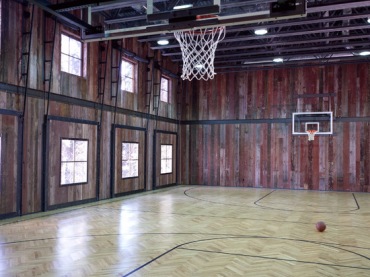 gym from houzz - domowe sale gimnastyczne, ścianki wspinaczkowe, basen, sala do koszykówki
