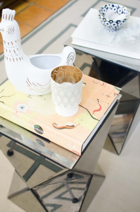 Dekoracje na stoliku kawowym
