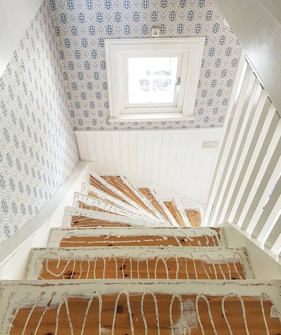 Oryginalna aranżacja klatki schodowej w domu