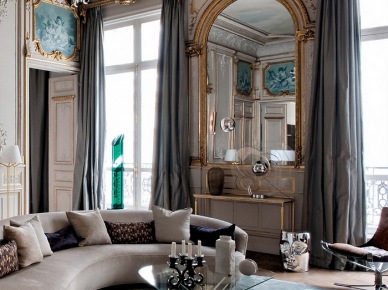 szykowny i elegancki apartament w Paryżu, gdzie połączono historię, klasykę styl i...