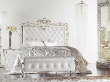 bogate, dekoracyjne i stylowe sypialnie, które kojarzą się z przepychem barokowego stylu - coś dla smakoszy stylowych...