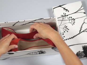 Dekoracyjne pudełko na buty w projekcie DIY (51609)