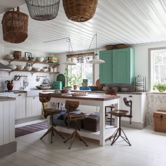 Shabby Chic Country Kitchen Design For Creative Renovators