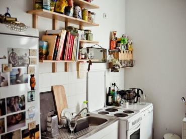 nie wiesz jak urządzić małą kuchnię ? obejrzyj fotki - to wspaniałe pomysły i inspiracje kuchenne...