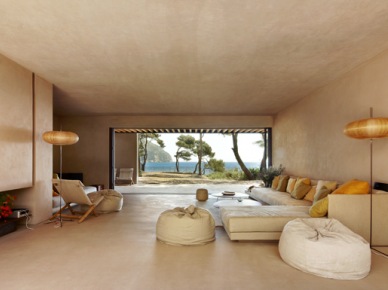 po prostu piękny dom, prosty i cudowny projekt, nowoczesna bryła, nowoczesna aranżacja śródziemnomorskiego, letniego domu - super...